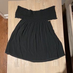 Brandy Melville Black Off the Shoulder Top